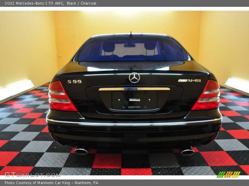 Black / Charcoal 2002 Mercedes-Benz S 55 AMG