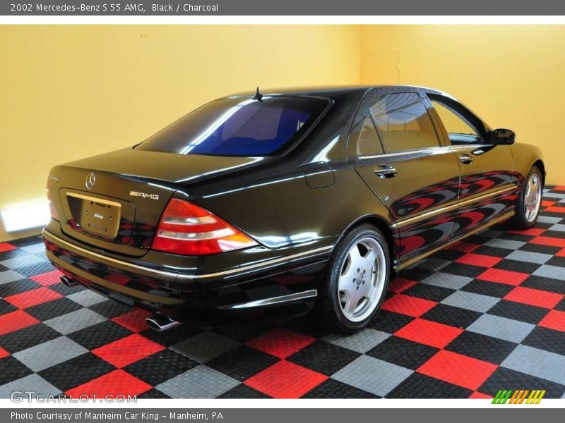 Black / Charcoal 2002 Mercedes-Benz S 55 AMG