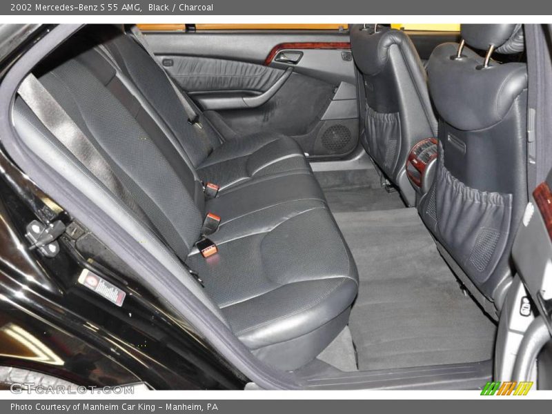 Black / Charcoal 2002 Mercedes-Benz S 55 AMG