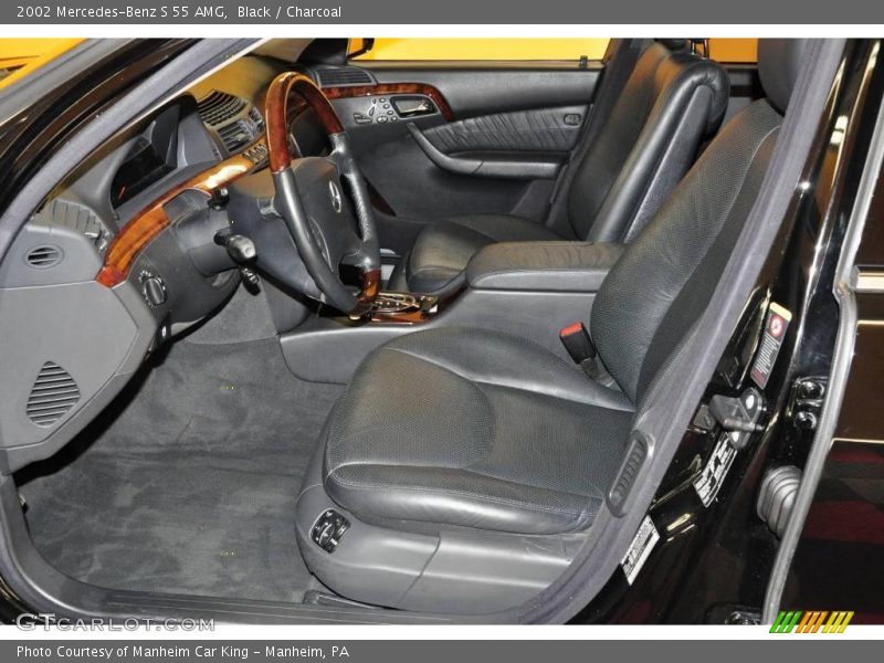 Black / Charcoal 2002 Mercedes-Benz S 55 AMG