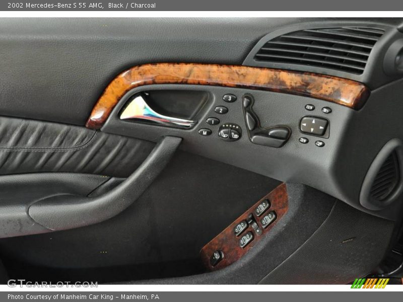 Black / Charcoal 2002 Mercedes-Benz S 55 AMG