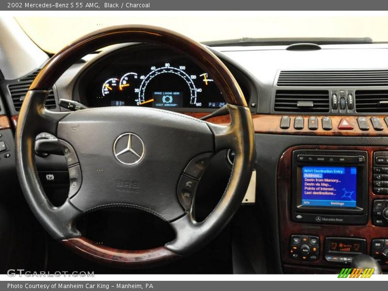 Black / Charcoal 2002 Mercedes-Benz S 55 AMG