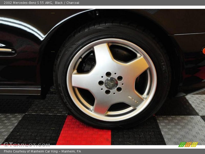 Black / Charcoal 2002 Mercedes-Benz S 55 AMG