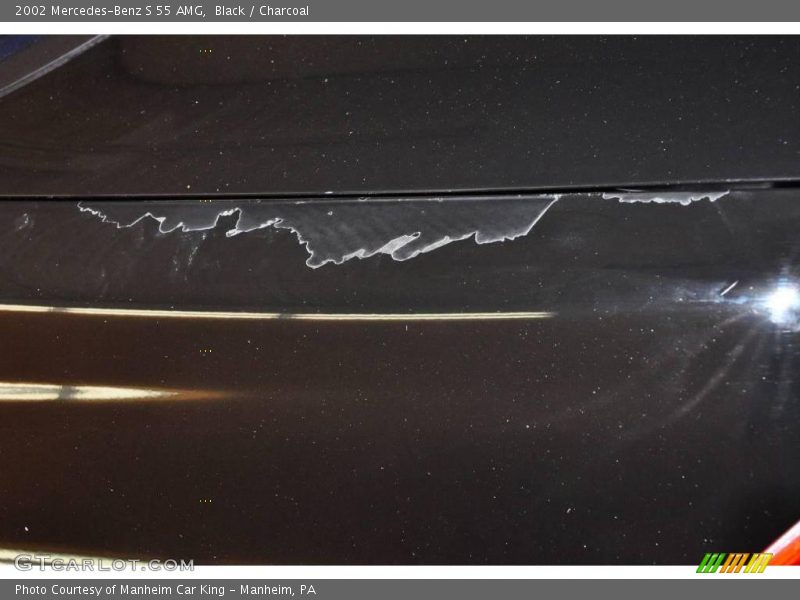 Black / Charcoal 2002 Mercedes-Benz S 55 AMG