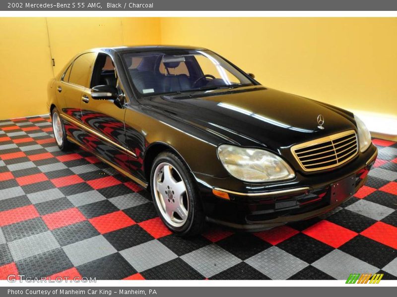 Black / Charcoal 2002 Mercedes-Benz S 55 AMG