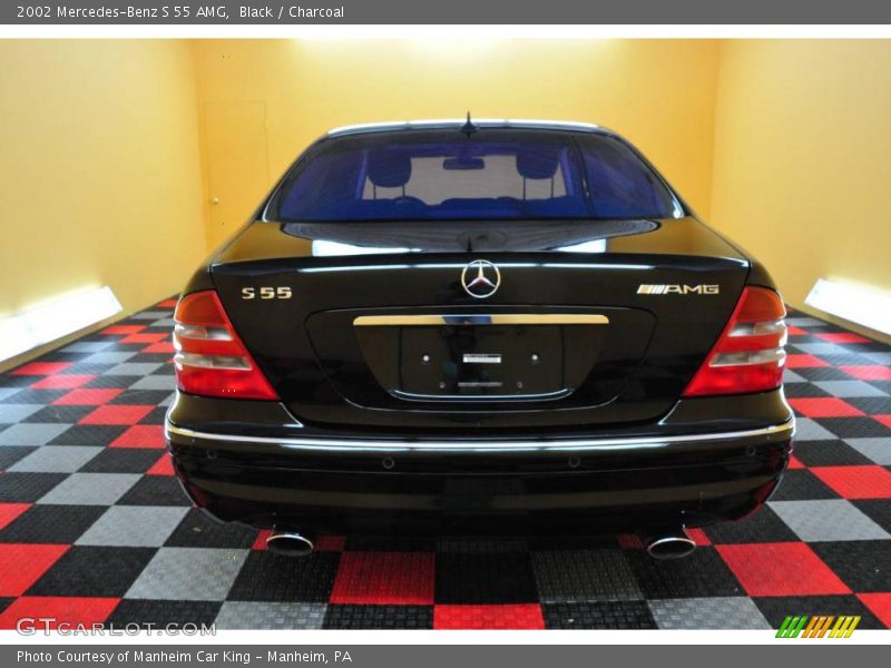 Black / Charcoal 2002 Mercedes-Benz S 55 AMG