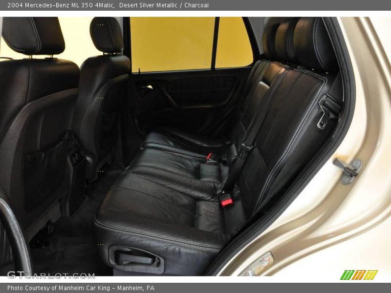 Desert Silver Metallic / Charcoal 2004 Mercedes-Benz ML 350 4Matic