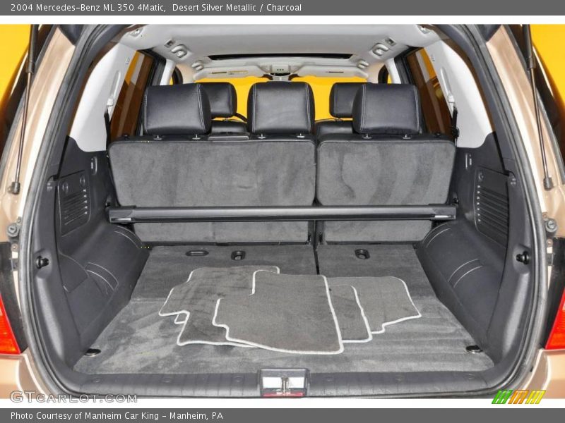 Desert Silver Metallic / Charcoal 2004 Mercedes-Benz ML 350 4Matic