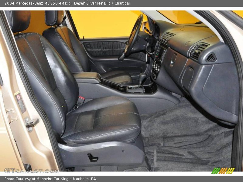 Desert Silver Metallic / Charcoal 2004 Mercedes-Benz ML 350 4Matic