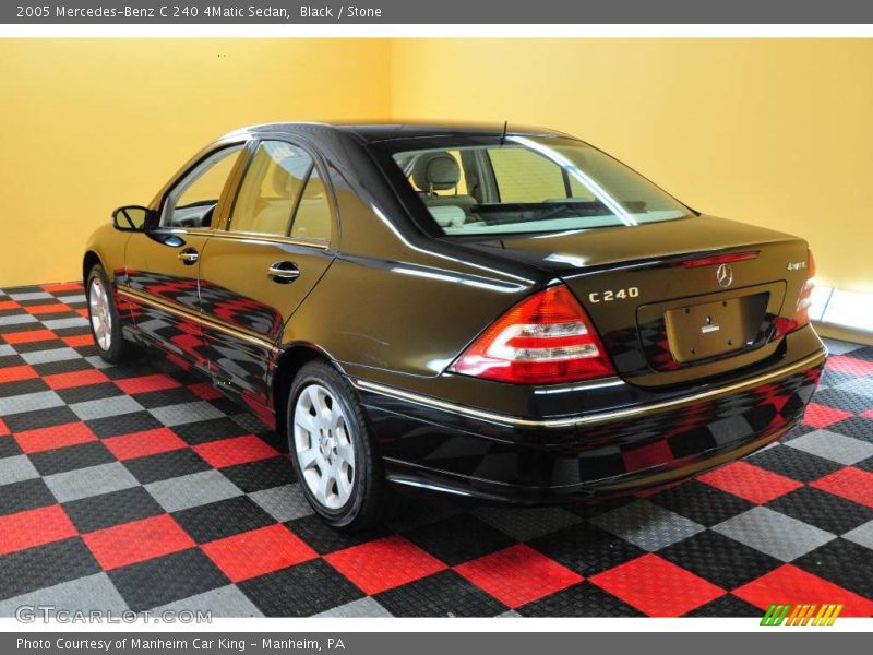 Black / Stone 2005 Mercedes-Benz C 240 4Matic Sedan