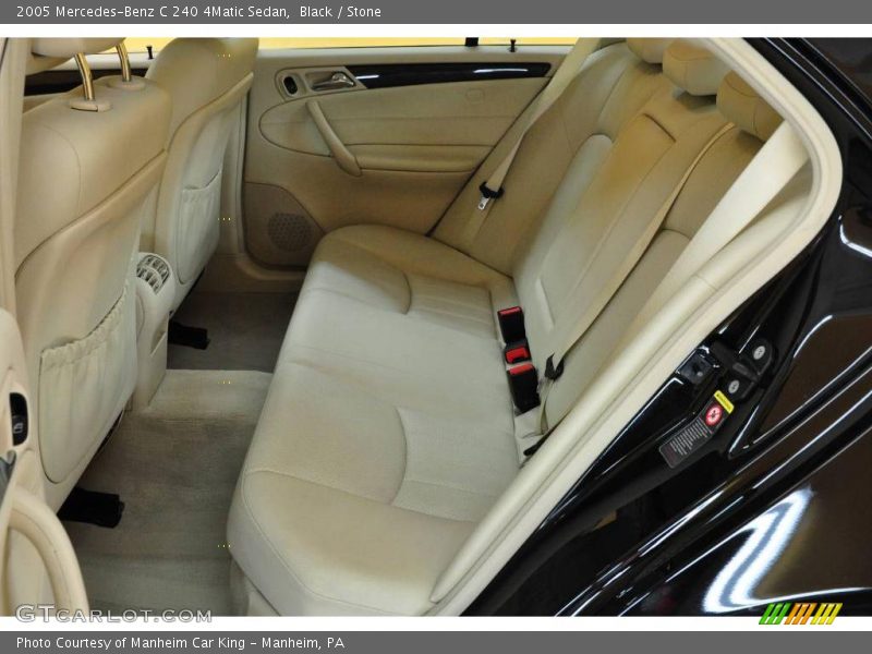 Black / Stone 2005 Mercedes-Benz C 240 4Matic Sedan