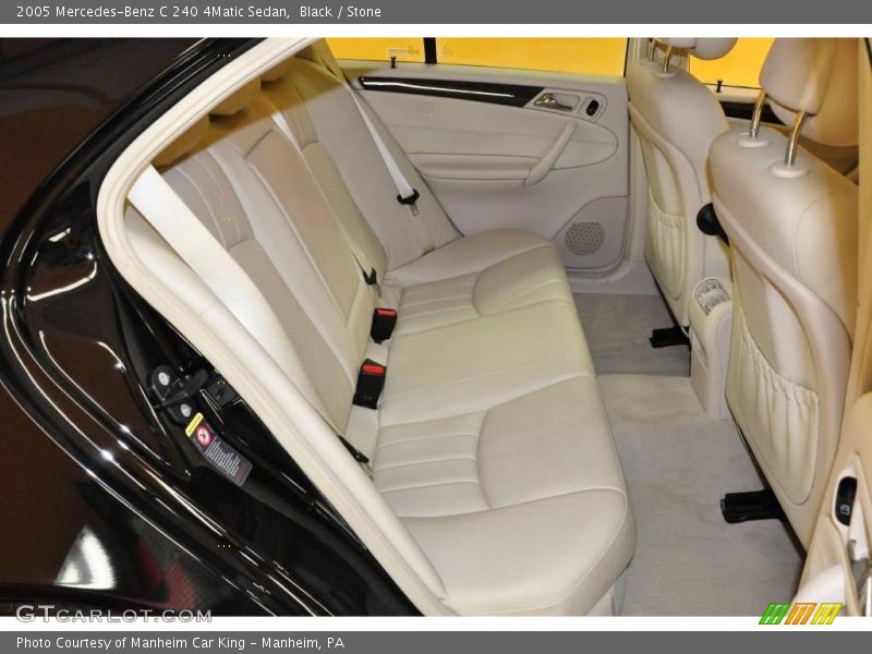 Black / Stone 2005 Mercedes-Benz C 240 4Matic Sedan