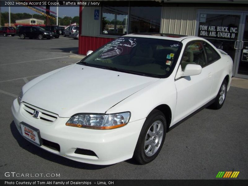 Taffeta White / Ivory 2002 Honda Accord SE Coupe