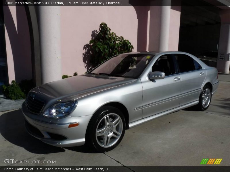 Brilliant Silver Metallic / Charcoal 2006 Mercedes-Benz S 430 Sedan
