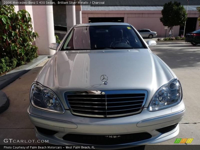 Brilliant Silver Metallic / Charcoal 2006 Mercedes-Benz S 430 Sedan