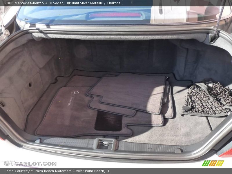 Brilliant Silver Metallic / Charcoal 2006 Mercedes-Benz S 430 Sedan