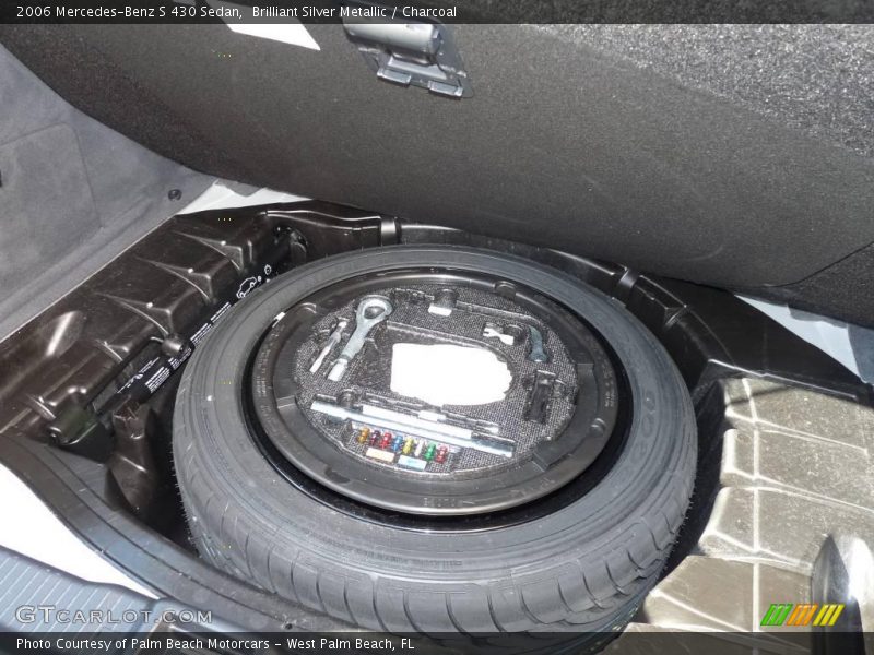 Brilliant Silver Metallic / Charcoal 2006 Mercedes-Benz S 430 Sedan