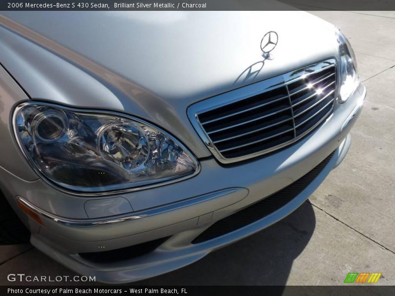 Brilliant Silver Metallic / Charcoal 2006 Mercedes-Benz S 430 Sedan