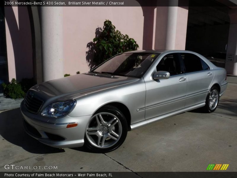 Brilliant Silver Metallic / Charcoal 2006 Mercedes-Benz S 430 Sedan