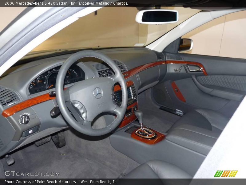 Brilliant Silver Metallic / Charcoal 2006 Mercedes-Benz S 430 Sedan