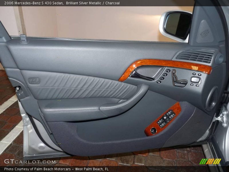 Brilliant Silver Metallic / Charcoal 2006 Mercedes-Benz S 430 Sedan