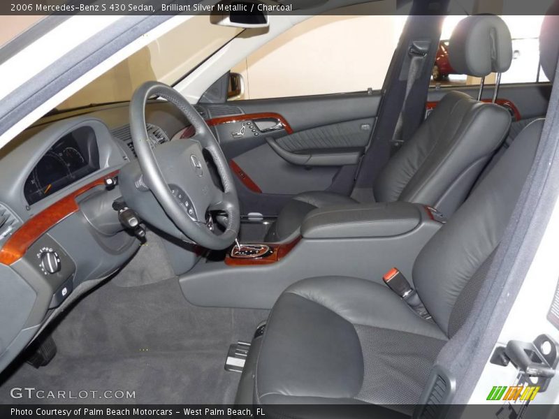 Brilliant Silver Metallic / Charcoal 2006 Mercedes-Benz S 430 Sedan