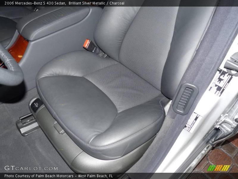 Brilliant Silver Metallic / Charcoal 2006 Mercedes-Benz S 430 Sedan