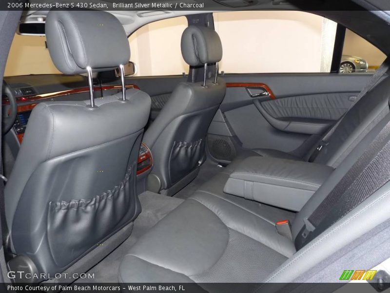 Brilliant Silver Metallic / Charcoal 2006 Mercedes-Benz S 430 Sedan