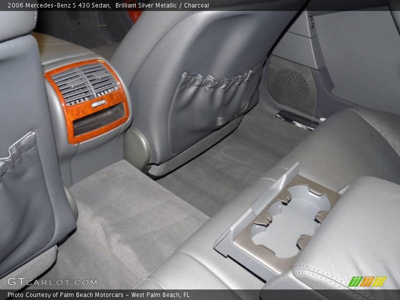 Brilliant Silver Metallic / Charcoal 2006 Mercedes-Benz S 430 Sedan
