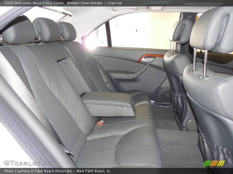 Brilliant Silver Metallic / Charcoal 2006 Mercedes-Benz S 430 Sedan