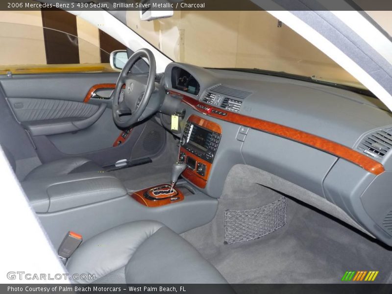 Brilliant Silver Metallic / Charcoal 2006 Mercedes-Benz S 430 Sedan
