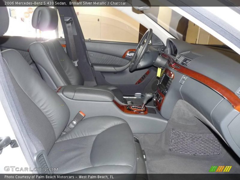 Brilliant Silver Metallic / Charcoal 2006 Mercedes-Benz S 430 Sedan