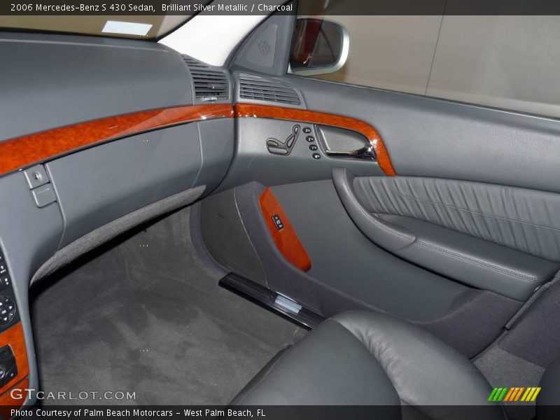 Brilliant Silver Metallic / Charcoal 2006 Mercedes-Benz S 430 Sedan