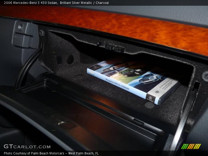 Brilliant Silver Metallic / Charcoal 2006 Mercedes-Benz S 430 Sedan