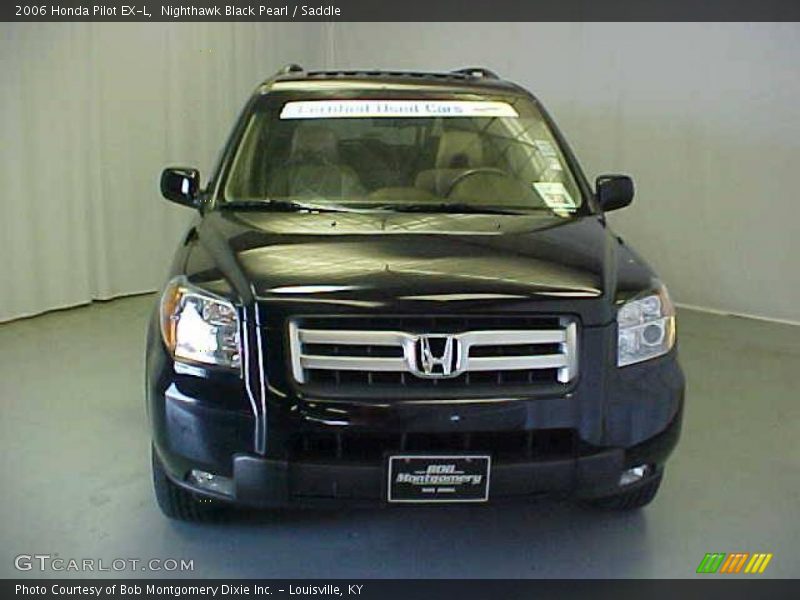 Nighthawk Black Pearl / Saddle 2006 Honda Pilot EX-L
