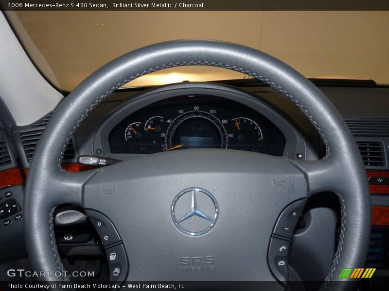 Brilliant Silver Metallic / Charcoal 2006 Mercedes-Benz S 430 Sedan