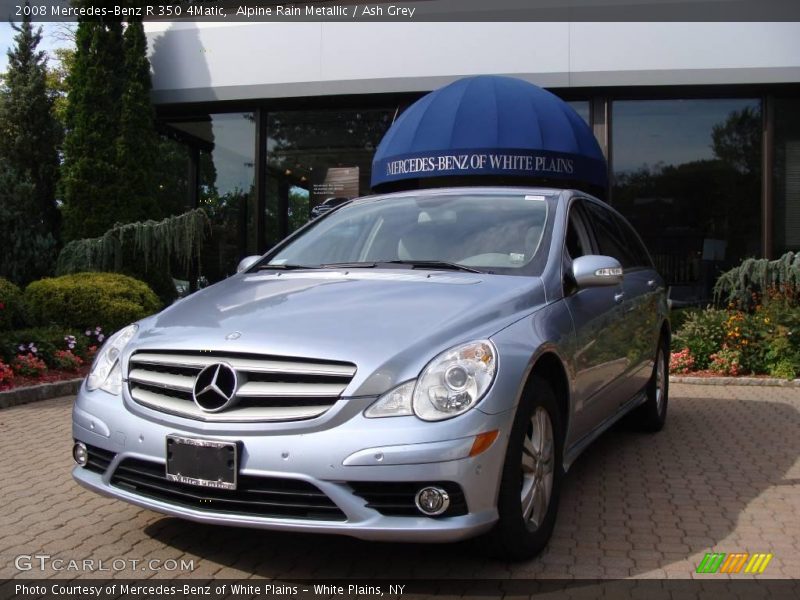 Alpine Rain Metallic / Ash Grey 2008 Mercedes-Benz R 350 4Matic