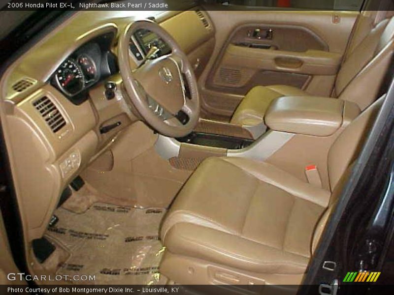 Nighthawk Black Pearl / Saddle 2006 Honda Pilot EX-L