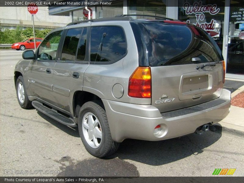 Pewter Metallic / Medium Pewter 2002 GMC Envoy SLE 4x4
