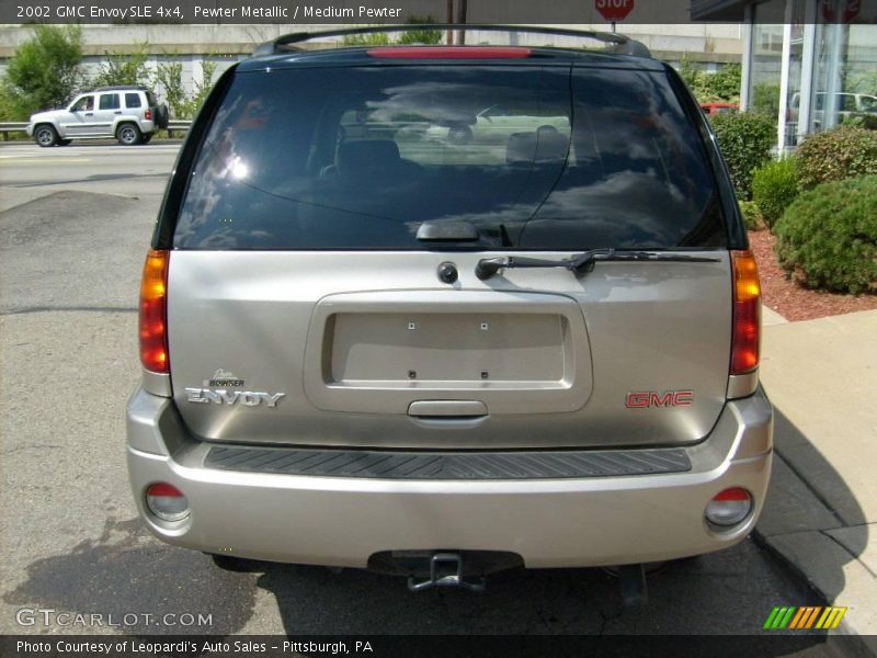 Pewter Metallic / Medium Pewter 2002 GMC Envoy SLE 4x4