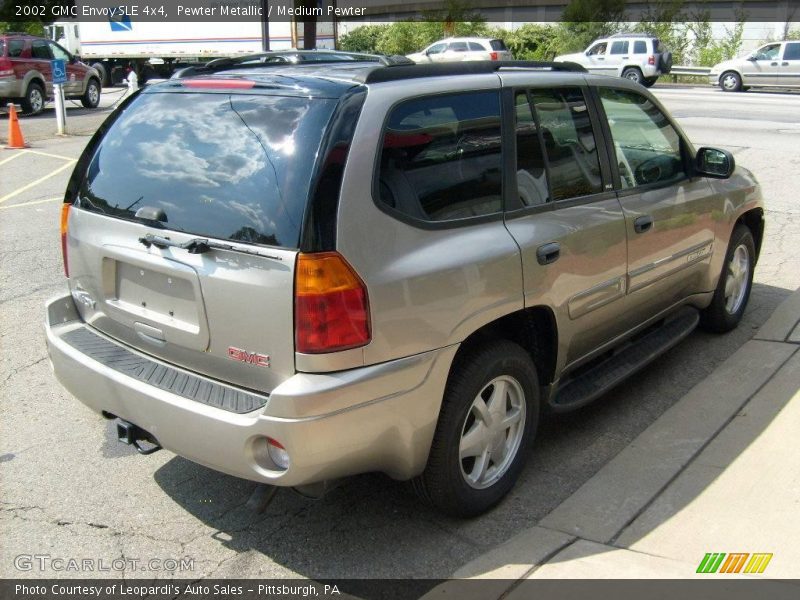 Pewter Metallic / Medium Pewter 2002 GMC Envoy SLE 4x4