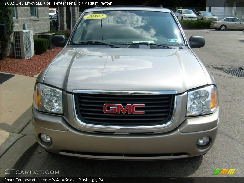 Pewter Metallic / Medium Pewter 2002 GMC Envoy SLE 4x4
