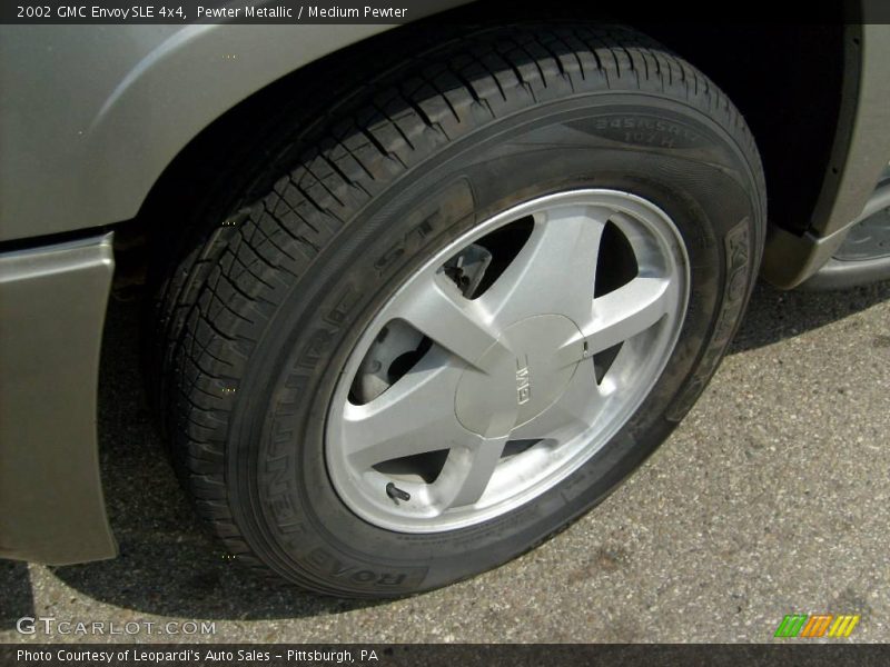 Pewter Metallic / Medium Pewter 2002 GMC Envoy SLE 4x4