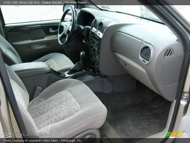 Pewter Metallic / Medium Pewter 2002 GMC Envoy SLE 4x4
