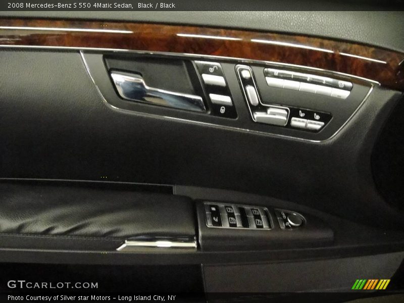 Black / Black 2008 Mercedes-Benz S 550 4Matic Sedan
