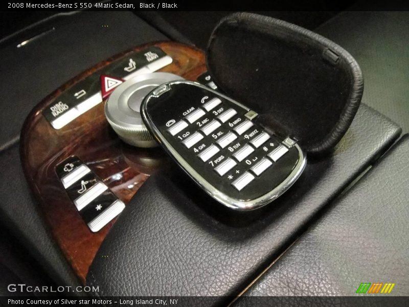 Black / Black 2008 Mercedes-Benz S 550 4Matic Sedan