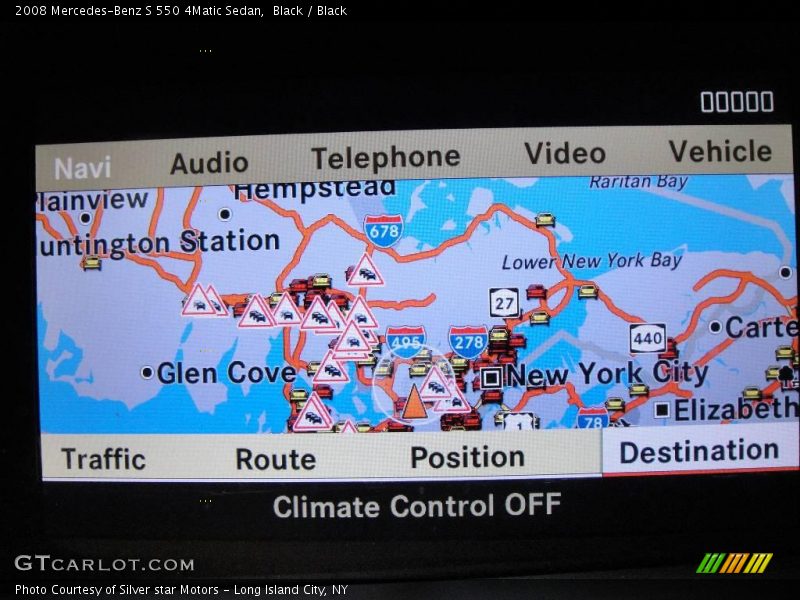 Black / Black 2008 Mercedes-Benz S 550 4Matic Sedan