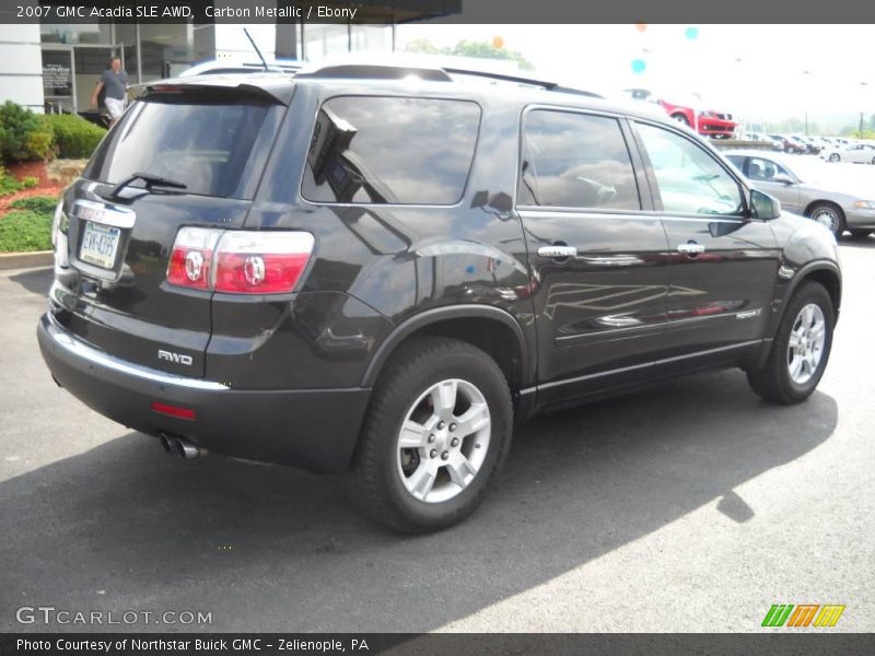 Carbon Metallic / Ebony 2007 GMC Acadia SLE AWD