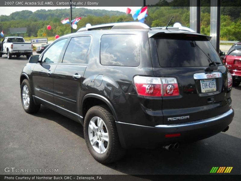 Carbon Metallic / Ebony 2007 GMC Acadia SLE AWD
