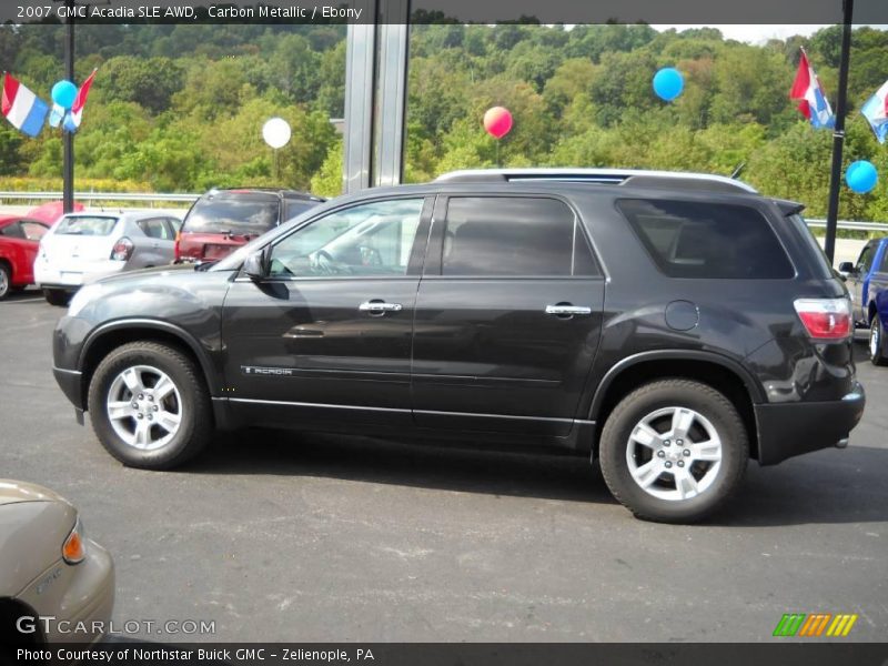 Carbon Metallic / Ebony 2007 GMC Acadia SLE AWD